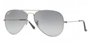 Ray-Ban RB3025 Sunglasses Large Metal 58 Size Sunglasses - 004/78 Gunmetal Crytal / Polarized Brown