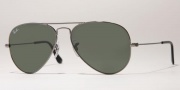 Ray-Ban RB3025 Sunglasses Large Metal 58 Size Sunglasses - 002/32