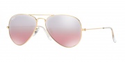 Ray-Ban 3025 Large Metal Sunglasses 62 Size Sunglasses - 001/3E Arista / Crystal Brown Pink