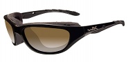 Wiley X Airrage Sunglasses - (699) Light Adjusting Bronze Brn/Gloss Black