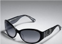 Coach Alberta S845  Sunglasses - 040 Black / Gray Gradient