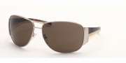 Prada PR 75GS Sunglasses - 1BC5G1 Silver / Brown