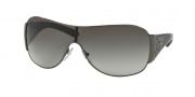 Prada PR 57LS Sunglasses Sunglasses - (5AV3M1) Shiny Gunmetal/Gray Gradient