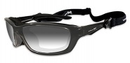 Wiley X Brick Sunglasses - (856) Light Adjusting Crey/Metallic Black