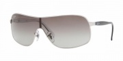 Ray-Ban Junior 9520S Sunglasses Sunglasses - 212/11 Shiny Silver/Gray Gradient