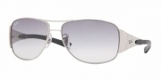 Ray-Ban Junior RJ 9518S Sunglasses - 212/11 Shiny Silver/Gray Gradient