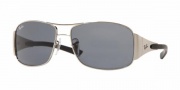 Ray-Ban Junior RJ 9516S Sunglasses - 212/87 Shiny Silver/Gray