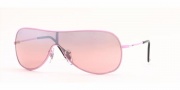 Ray-Ban Junior 9507 Sunglasses Sunglasses - 210/7C Shiny Light Blue/Sky Blue Silver Mirror Grad.