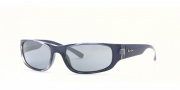 Ray-Ban Junior RJ 9034S Sunglasses - 128/7C Dark Blue Trans./Sky Blue Silver Mir. Grad.