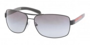 Prada Sport 54IS Sunglasses Sunglasses - 1B03M1 Demi Shiny Black / Gray Gradient