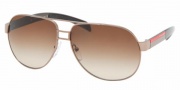 Prada PS 57HS Sunglasses - 1BO3O1 Bronze/Brown Gradient
