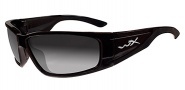 Wiley X Zak Sunglasses - (ACZAK05) Light Adjusting Grey/ Gloss Black
