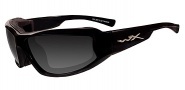 Wiley X Jake Sunglasses - (CCJAK01) Smoke/Gloss Black