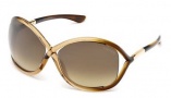 Tom Ford 0009 Whitney  Sunglasses - 74F Pink / Gradient Brown