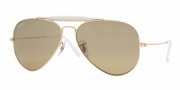 Ray-Ban RB3407 Sunglasses Outdoorsman II Rainbow  Sunglasses - 001/3K Arista/Cry. Azure Mirror Silver Grad.