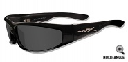 Wiley X Revolvr Sunglasses - (SSREV1) Smoke/Gloss Black