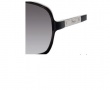 Gucci 3036/S Sunglasses - 046K Black Gray Crystal (PT gray gradient lens) (Discontinued Color NLA)