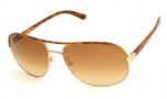 Tom ford 0111 - Pierre  Sunglasses - 28F Shiny rose gold / Blonde tortoise -Brown gradient lens 