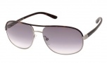 Tom ford 0111 - Pierre  Sunglasses - 15B Light grey / Green tortoise -Dark grey lens 