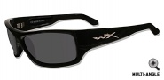 Wiley X Slik Sunglasses - (SSSLK1)Smoke/Gloss Black
