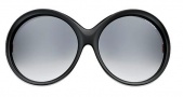 Tom Ford 0094 Alessandra sunglasses Sunglasses - B5 Shiny Black / Gradient Smoke Lens