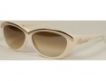 DSquared2 DQ0018/S Sunglasses - (25F)Ivory Rose Gold/Brown Gradient Lenses