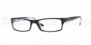 Ray-Ban RX 5114 Eyeglasses Eyeglasses - 2034 Top Black on Transparent