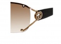 Gucci 2820/F/S Sunglasses - 0VTC Shiny Brown (5E brown gradient lens)
