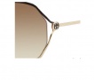 Gucci 2846/S Sunglasses - 0YD3 Gold / Dark Brown (DL brown gradient lens