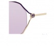Gucci 2846/S Sunglasses - 0YE9 Gold / Haze (Y4 lilac lens