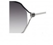 Gucci 2846/S Sunglasses - 0TNH Ruthenium Black (JJ gray shaded lens)
