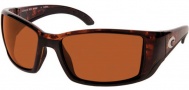 Costa Del Mar Blackfin Sunglasses Tortoise Frame Sunglasses - Copper / 580P