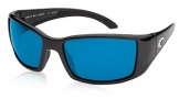 Costa Del Mar Blackfin - Matte Black Frame Sunglasses - Blue Mirror Glass/COSTA 580