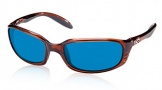 Costa Del Mar Brine - Shiny Tortoise Frame Sunglasses - Blue Mirror Glass/COSTA 400