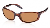 Costa Del Mar Brine - Shiny Tortoise Frame Sunglasses - Amber CR 39/COSTA 400