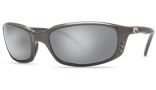 Costa Del Mar Brine - Gunmetal Frame Sunglasses - Grey Glass/COSTA 580