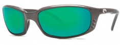 Costa Del Mar Brine - Gunmetal Frame Sunglasses - Green Mirror Glass/COSTA 580
