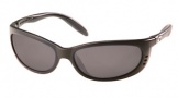 Costa Del Mar Fathom - Matte Black Frame Sunglasses - Grey Glass/COSTA 580
