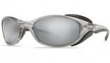 Costa Del Mar Frigate Sunglasses Silver Frame Sunglasses - Gray / 580G