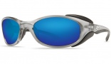 Costa Del Mar Frigate Sunglasses Silver Frame Sunglasses - Amber / 400G