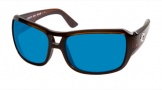 Costa Del Mar Gallo - Shiny Tortoise Frame Sunglasses - Blue Mirror Glass/COSTA 580