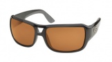 Costa Del Mar Gallo - Shiny Black Frame Sunglasses - Amber Glass/COSTA 400