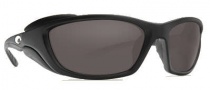 Costa Del Mar Man o War Sunglasses - Black Frame Sunglasses - Dark Gray / 400G
