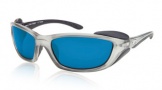 Costa Del Mar Man-o�-War - Silver Frame Sunglasses - Blue Mirror Glass/COSTA 580