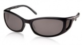 Costa Del Mar Pescador - Matte Black Frame Sunglasses - Gray Glass/COSTA 580