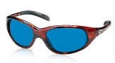 Costa Del Mar Wave Killer Sunglasses Shiny Tortoise Frame Sunglasses - Blue Mirror Glass/COSTA 400