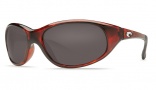 Costa Del Mar Wave Killer Sunglasses Shiny Tortoise Frame Sunglasses - Green Mirror Glass/COSTA 580