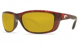 Costa Del Mar Zane Sunglasses - Shiny Tortoise Frame Sunglasses - Sunrise / 580P