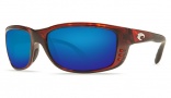 Costa Del Mar Zane Sunglasses - Shiny Tortoise Frame Sunglasses - Amber Glass/COSTA 400