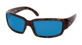 Costa Del Mar Caballito Sunglasses Shiny Tortoise Frame Sunglasses - Copper Glass/COSTA 580